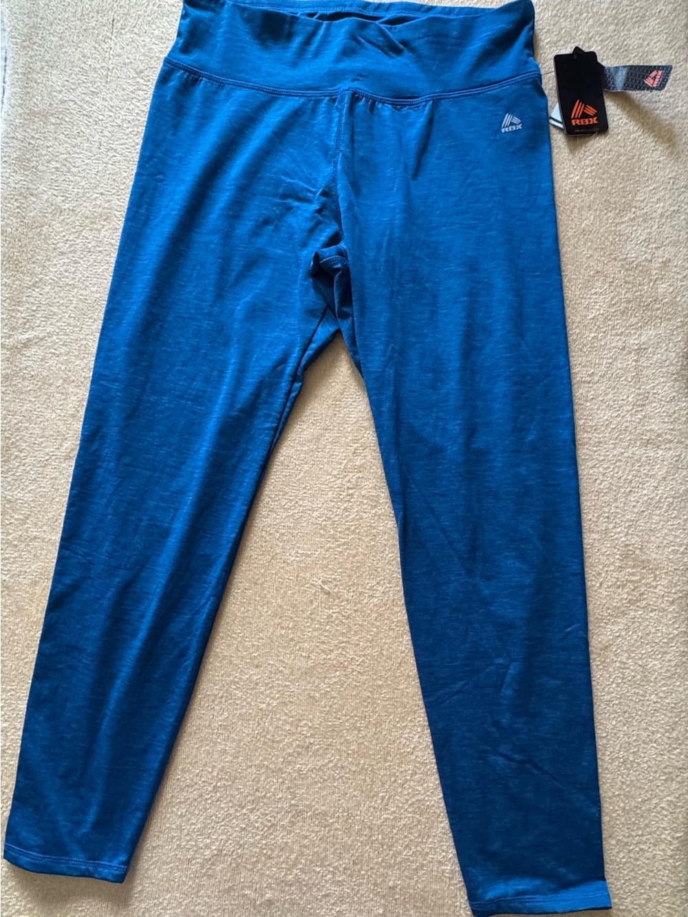RBX Women’s Blue High-Waist Leggings